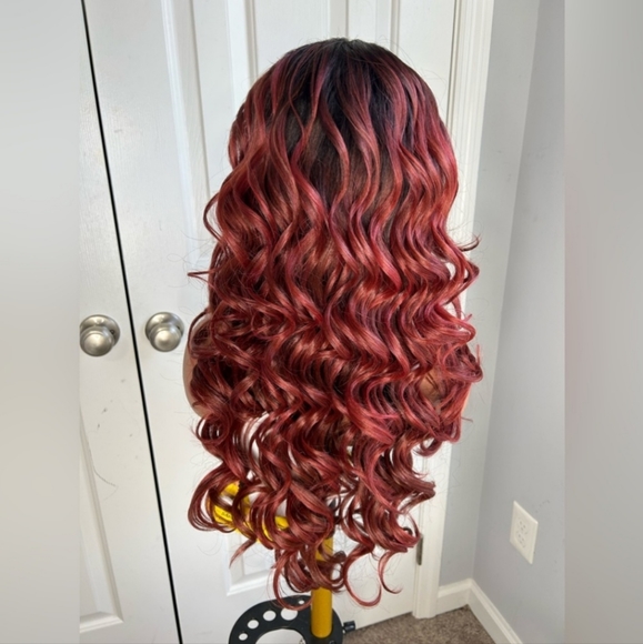 Synthetic Lace Front Wig -colored - Picture 3 of 4